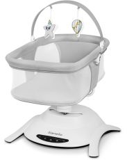 Шезлонг-гойдалка Lionelo Bella Rocker Set Grey Concrete